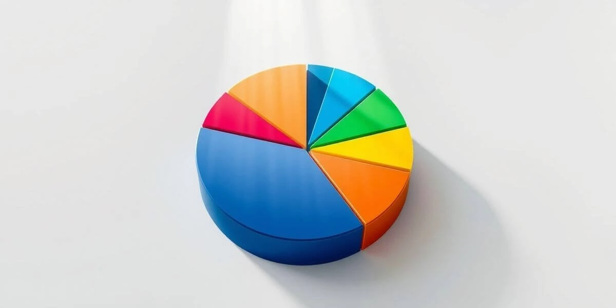 Infographic of a Diverse Portfolio Pie Chart